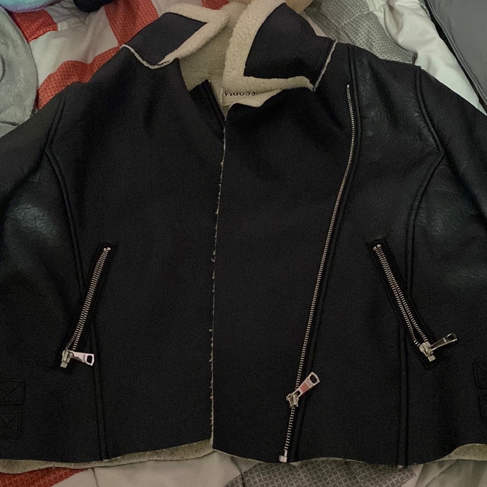 Leather jacket